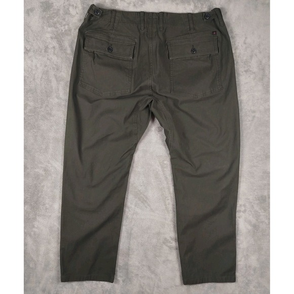 Relwen Supply Pants Men's Size 38x29 Brown Military Utility Cargo - Picture 2 of 13